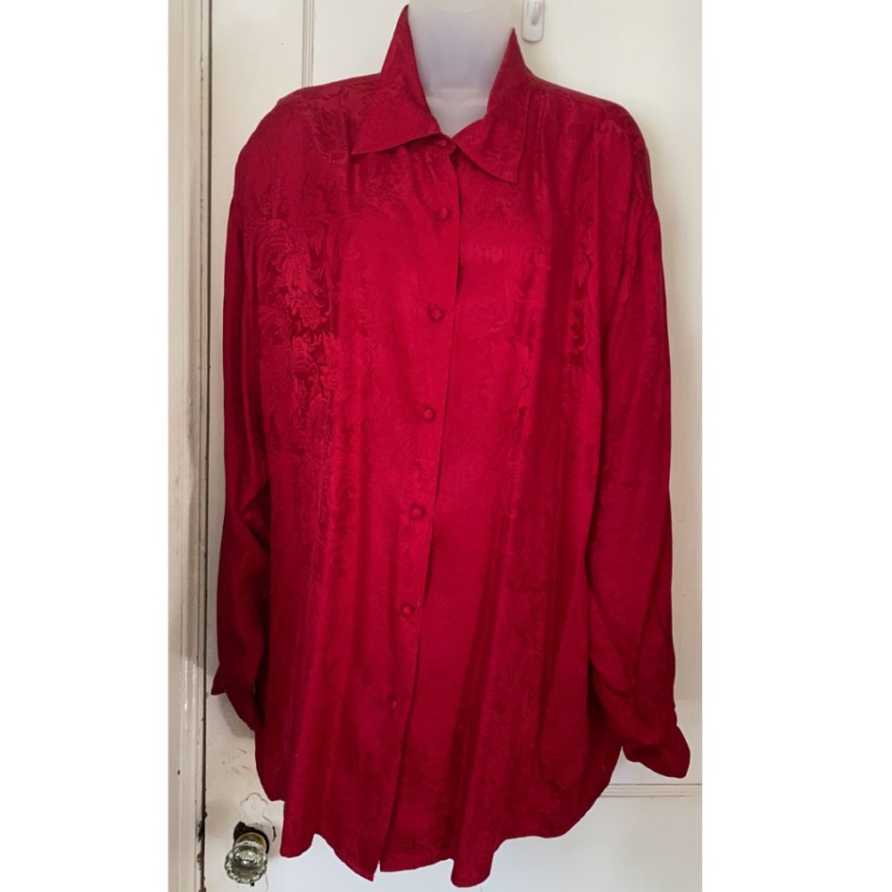 Dress Barn - 3X Button Down Blouse